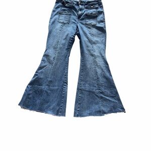 We The Free Denim Wide Leg Jeans